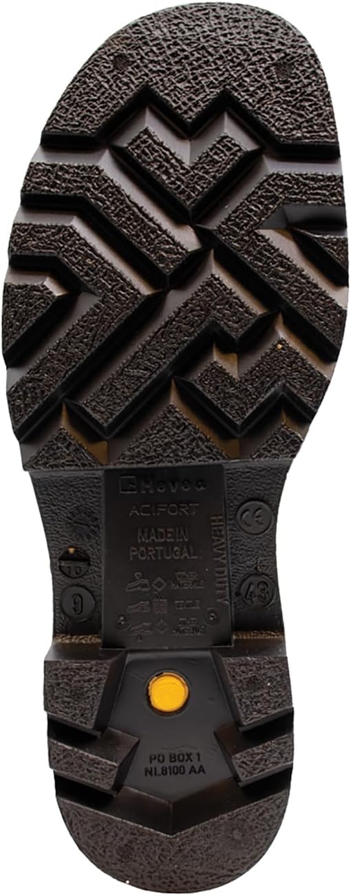 DUNLOP Acifort Heavy Duty Full Safety Wellington Black 40 EU Grün, 40 EU Grün