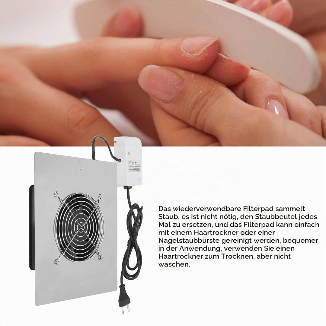 Ejoyous Nagelstaubsauger, Professionelle Nagelstaubsauger Leiser Nagel Staubabsaugung Tisch Nagelsta