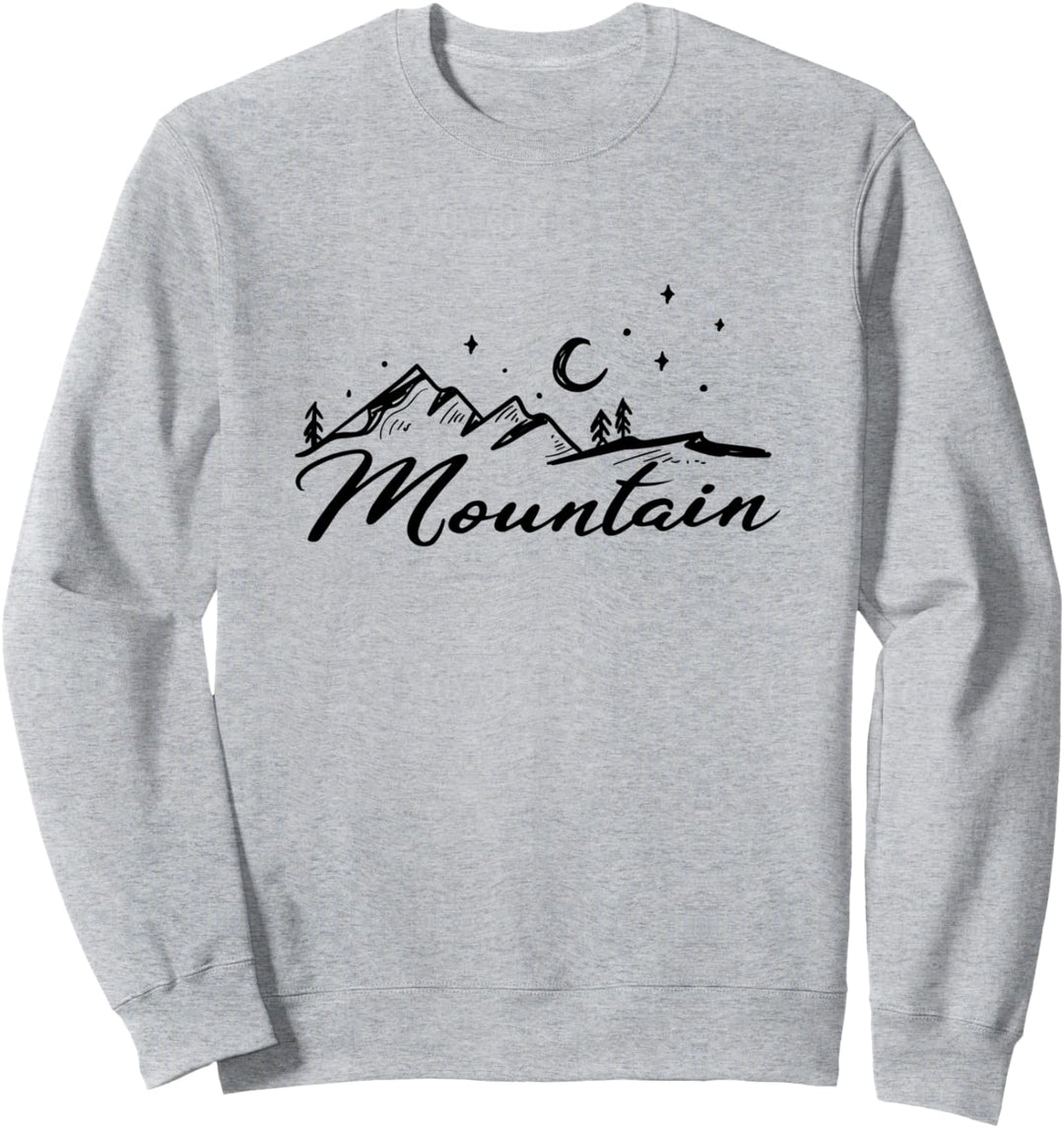 Berge Wandern Natur Abenteuer Outdoor Sweatshirt