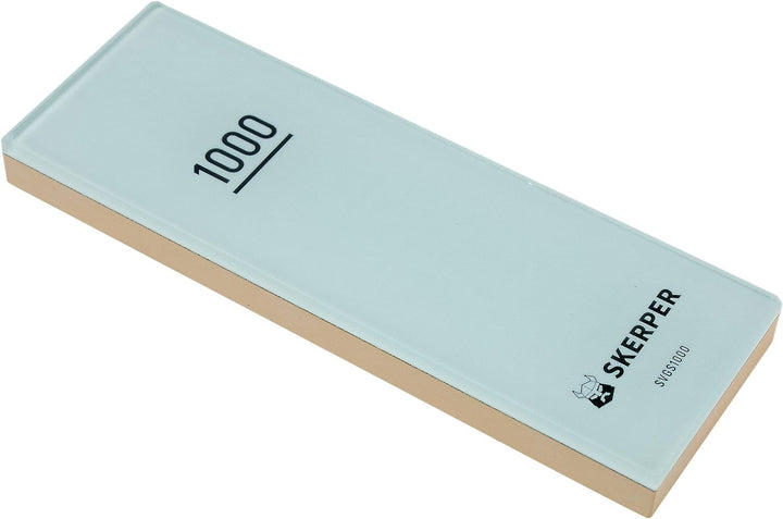 Skerper Glass Stone Schleifstein SVGS1000 Körnung 1000 Schleifstein zum Schleifen und Scharf Behalte