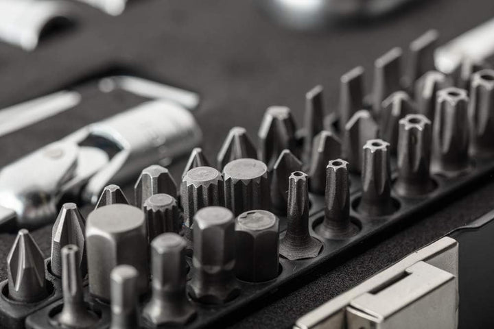 Högert Technik - Werkzeugset I Steckschlüsselsatz | Ratschenkasten Werkzeugkoffer | Werkzeugsatz Wer