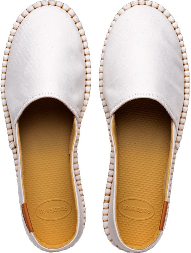 Havaianas Herren Origine Iv Espadrille-Sandale mit Keilabsatz 44 EU Weiss, 44 EU Weiss
