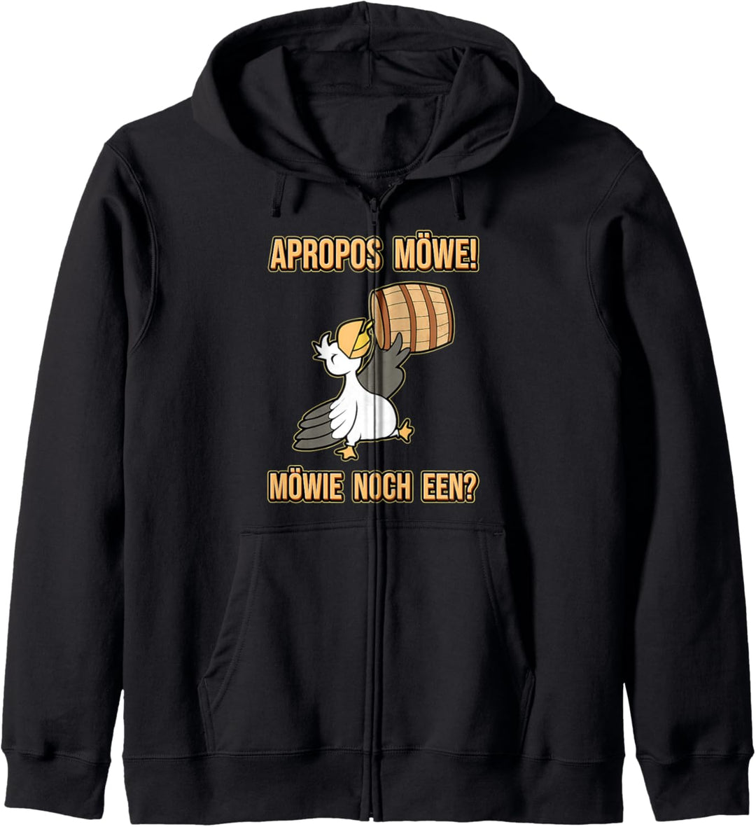 Apropos Möwe Möwie noch een Hamburg Plattdeutsch Norddeutsch Kapuzenjacke