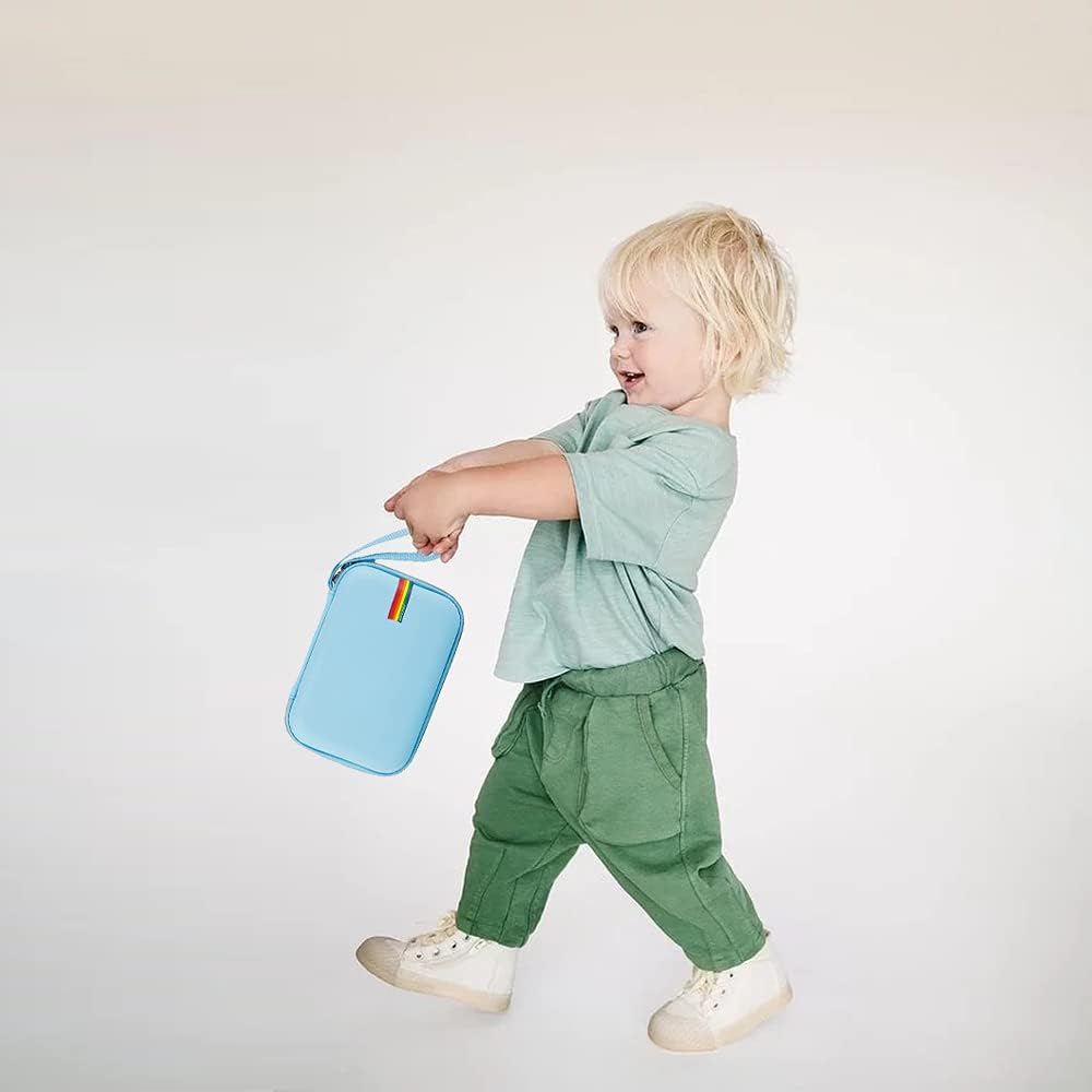 Leayjeen Kinderkamera Sofortbildkamera Tasche Schutzhülle kompatibel mit uleway/Hiievpu/NUOTUN/GREEN