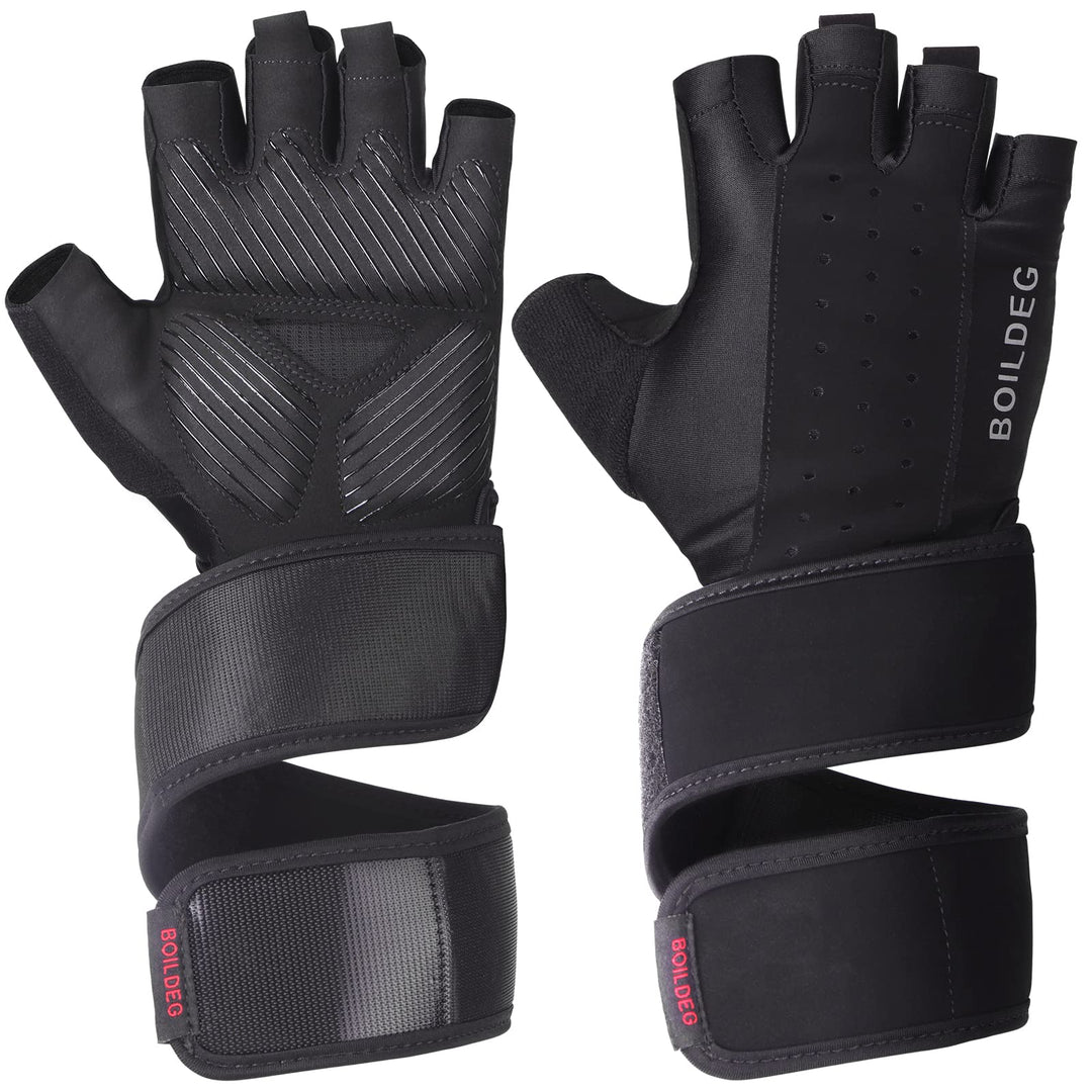boildeg Fitness Handschuhe,Trainingshandschuhe,Gewichtheben Handschuhe für Bodybuilding Crossfit,Dam
