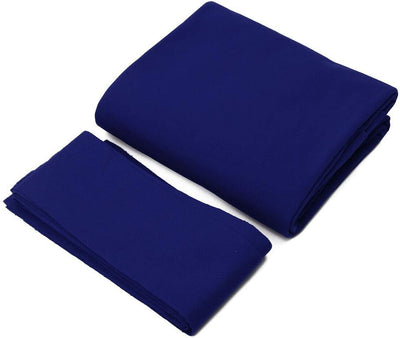 Billard-Tischtuch – gekämmte Wolle + Nylon-Billardtuch – Home Hotel 7/8/9 Fuss Teppich 6 Stück Strei