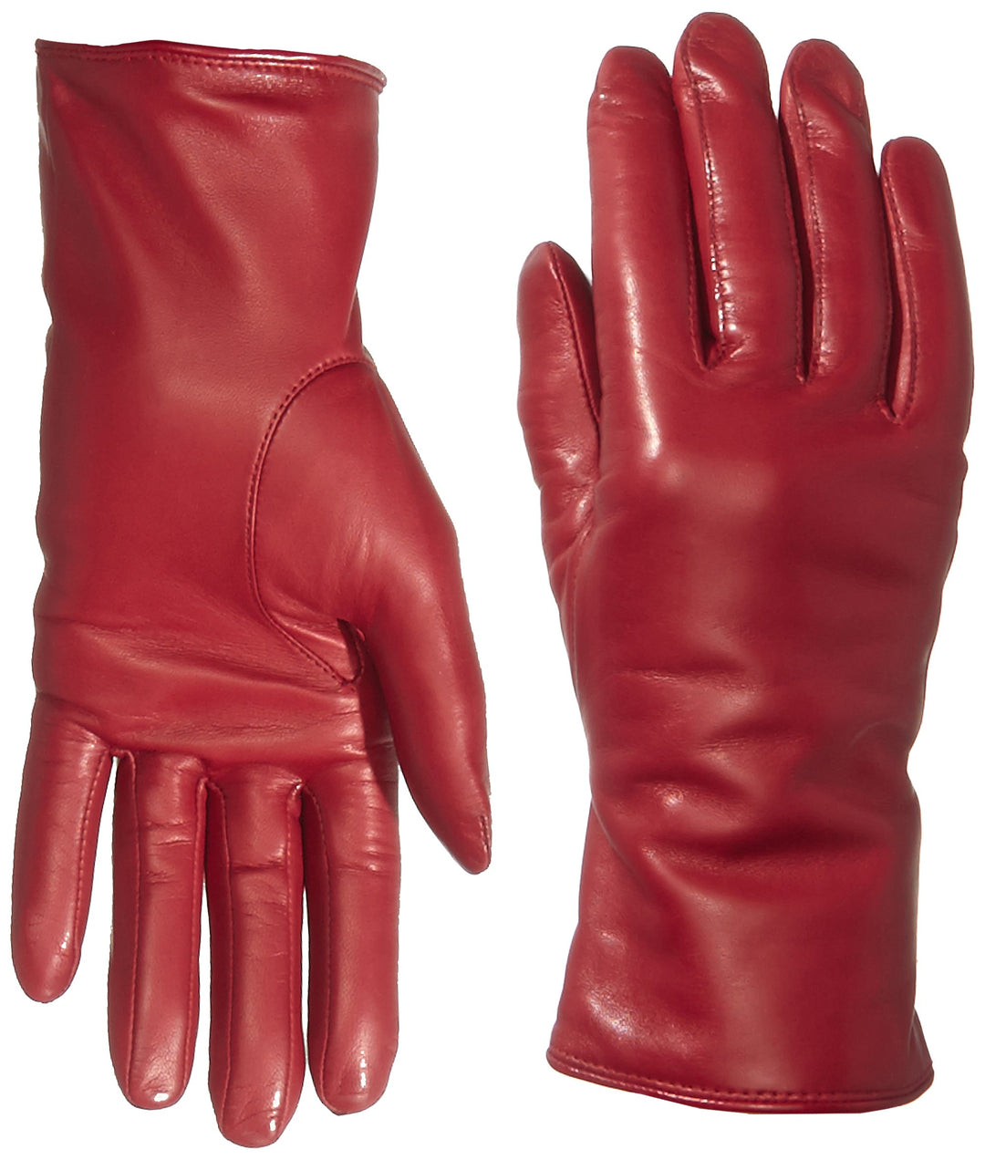 Roeckl Damen Handschuhe Classic, Einfarbig 6.5 (Herstellergrösse: 6.5) Rot (Red 450), 6.5 (Herstelle