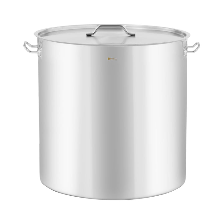 Royal Catering Kochtopf Induktion 170 L Ø 60 cm mit Deckel Edelstahl-Topf Induktionsherd-Topf Indukt