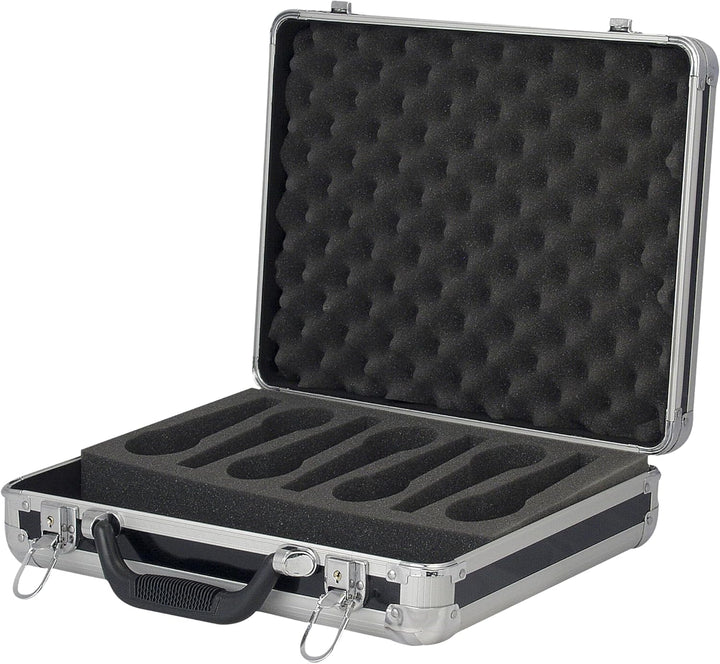 DAP Flightcase Microphone Case für 7 Mikrofone, black