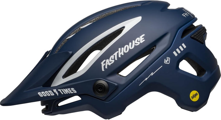 BELL Herren Sixer MIPS Helm L Mt/Gls Blue/White Fasthouse, L Mt/Gls Blue/White Fasthouse