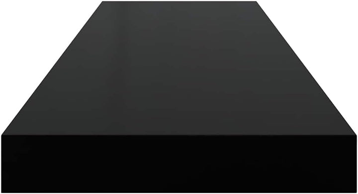 vidaXL 2X Wandregal Schwebend Hängeregal Wandboard Bücherregal Regalbrett Schweberegal CD DVD Regal