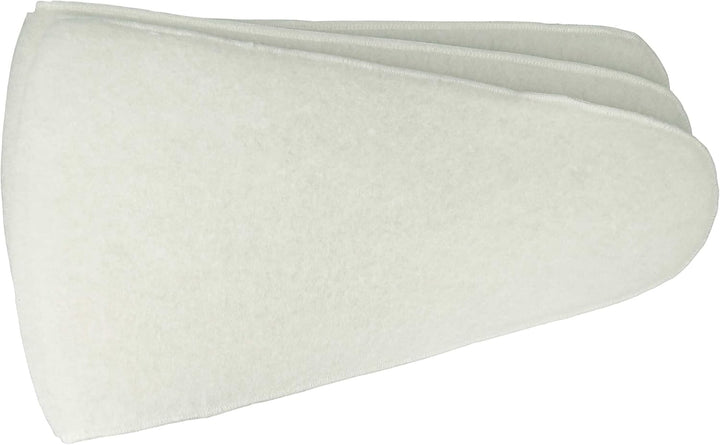vhbw 3x Kegelfilter kompatibel mit ValloFlex GEO LUFT Erdwärmetauscher - Abluftfilter G3 Weiss