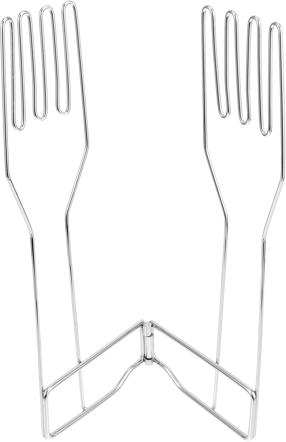 Kichvoe Klappbarer Handschuhtrockner Aus Eisen 14.4 Zoll Küchenhandschuhhalter Für Gummihandschuhe U