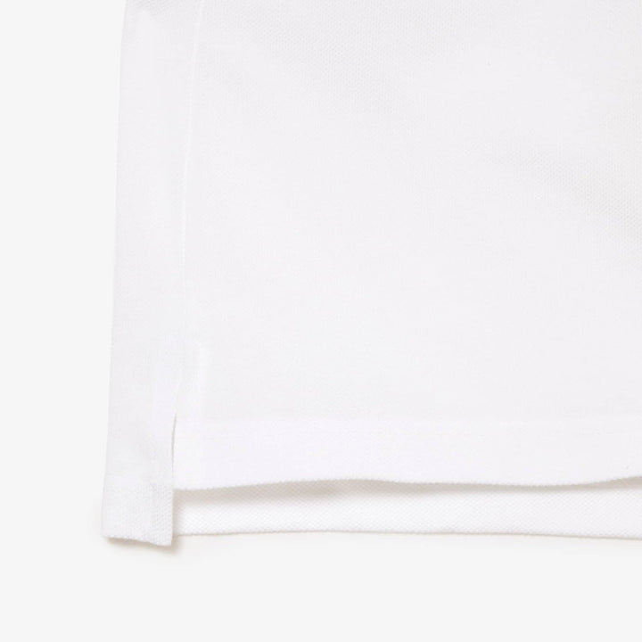 Lacoste Damen Polo-Shirt Kurzarm PF7839, Frauen Polo-Hemd,2 Knopf,Regular Fit 40 Blanc, 40 Blanc