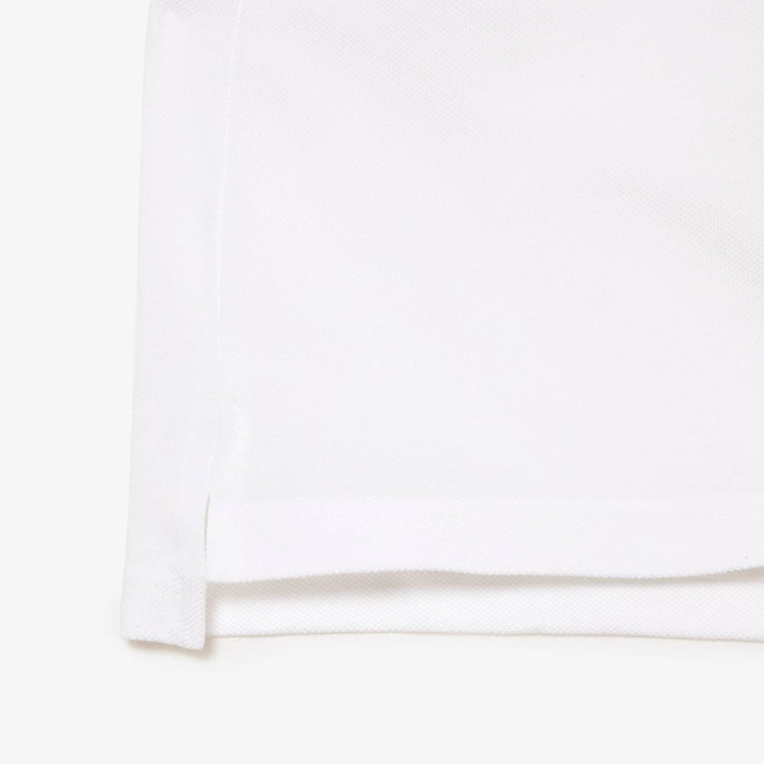 Lacoste Damen Polo-Shirt Kurzarm PF7839, Frauen Polo-Hemd,2 Knopf,Regular Fit 40 Blanc, 40 Blanc