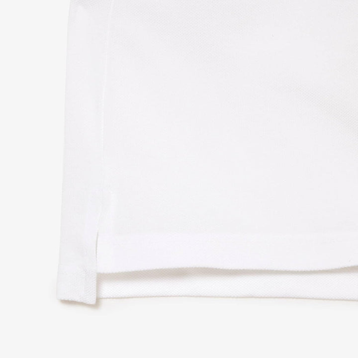Lacoste Damen Polo-Shirt Kurzarm PF7839, Frauen Polo-Hemd,2 Knopf,Regular Fit 40 Blanc, 40 Blanc
