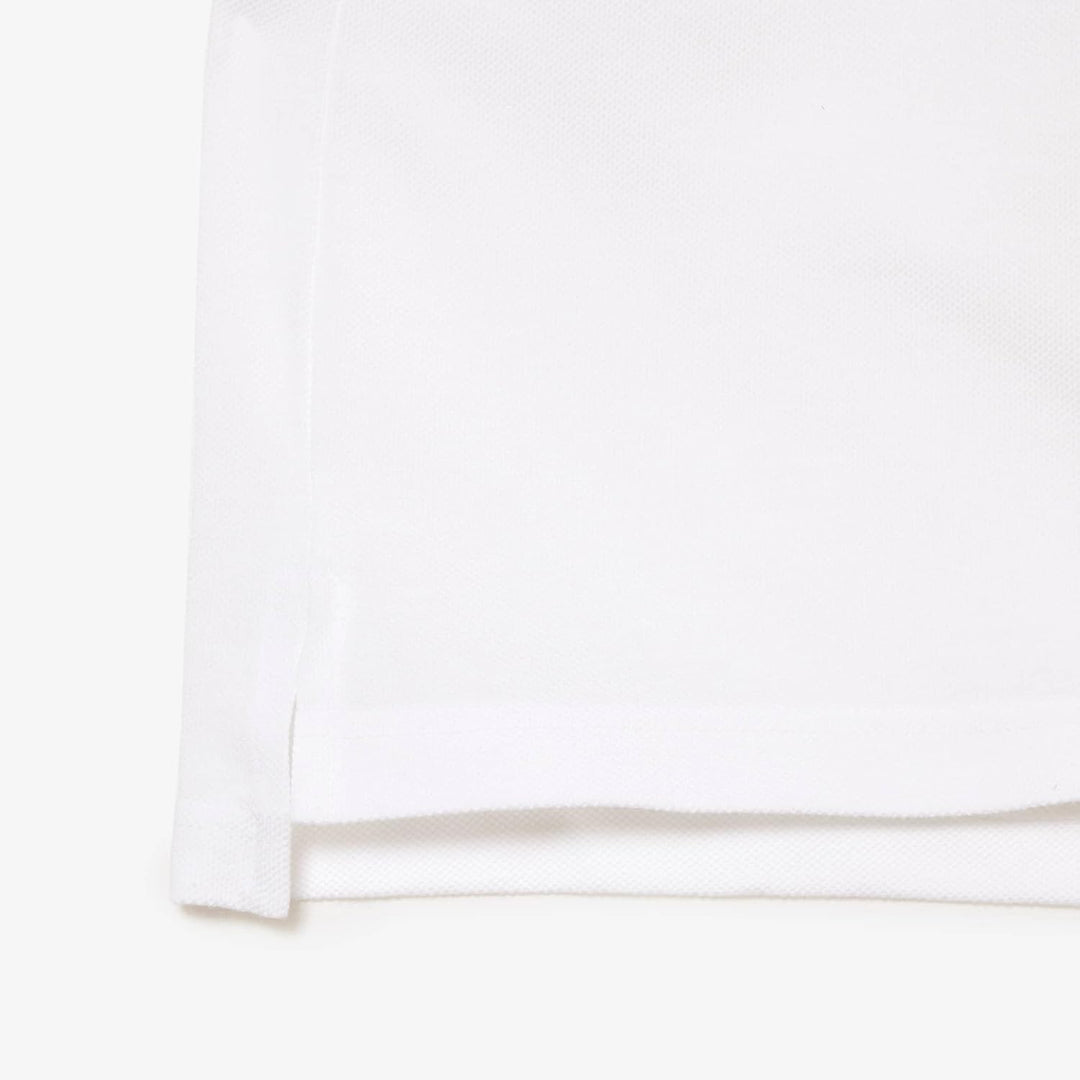 Lacoste Damen Polo-Shirt Kurzarm PF7839, Frauen Polo-Hemd,2 Knopf,Regular Fit 40 Blanc, 40 Blanc
