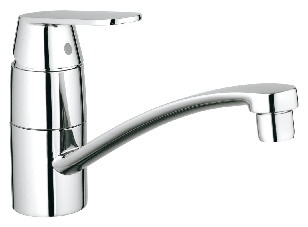 GROHE Eurosmart Cosmopolitan Küchenarmaturen Einhand-Spültischbatterie (DN 15, flacher Auslauf) chro
