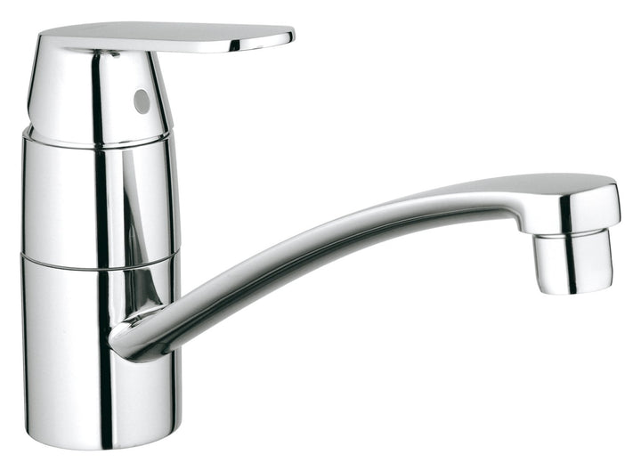 GROHE Eurosmart Cosmopolitan Küchenarmaturen Einhand-Spültischbatterie (DN 15, flacher Auslauf) chro
