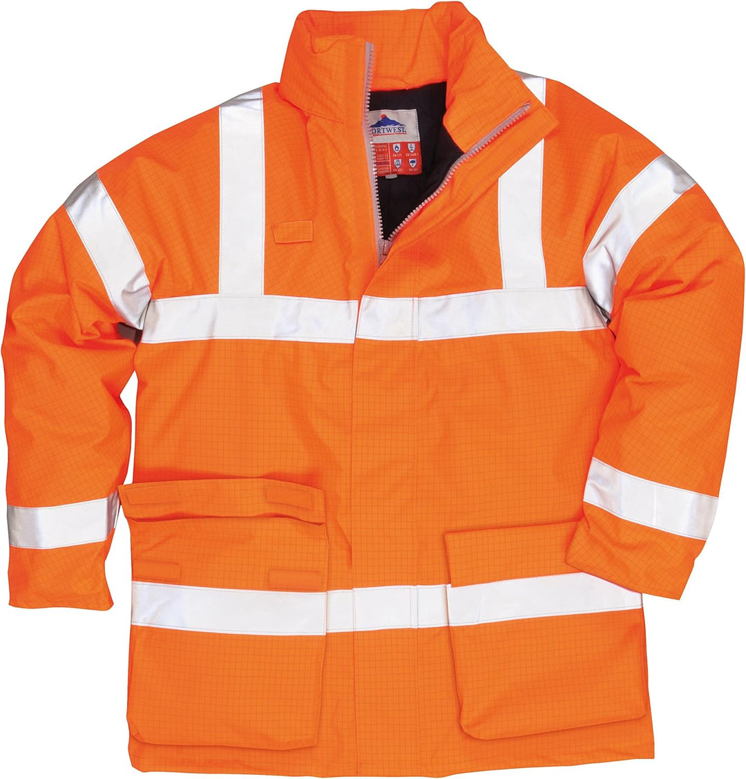 Antistatic FR Jacket, colorOrange talla 3 XL