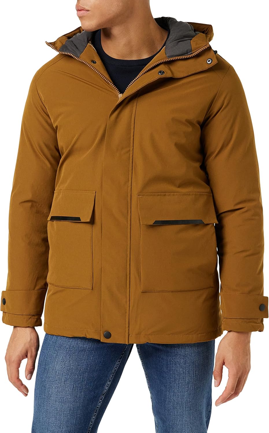 JACK & JONES Herren Jjetiko Parka Sn Jacke S Rubber, S Rubber