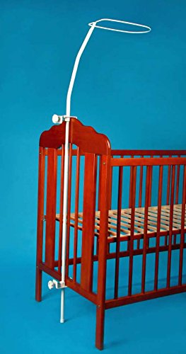 332-028-01 Universale Himmelstange/Himmelhalter Für Babybetten, weiss