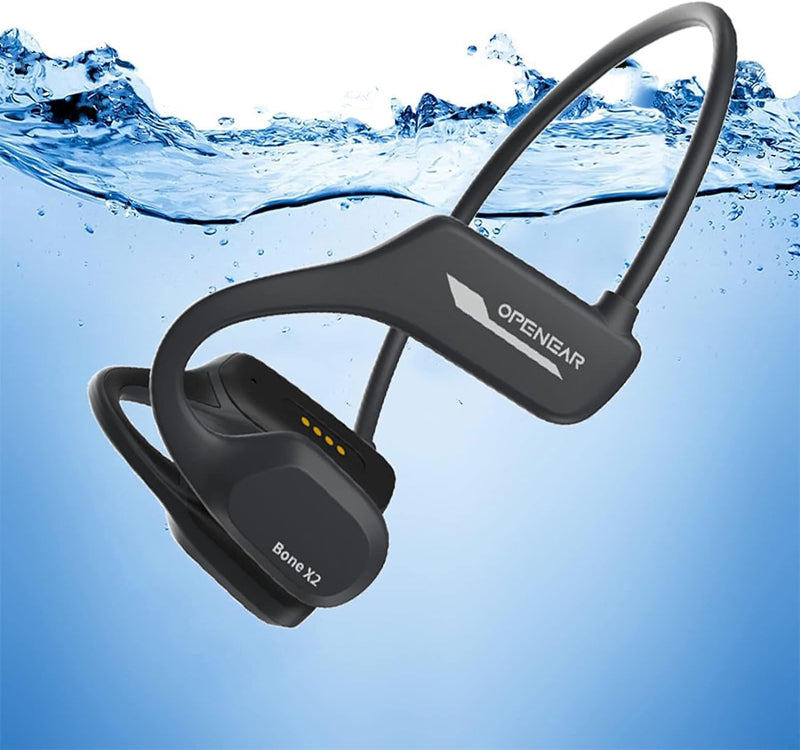 Knochenschall Kopfhörer kabellos Bluetooth Kopfhörer Schwimmen wasserdicht IP68 Open Ear Bone Conduc