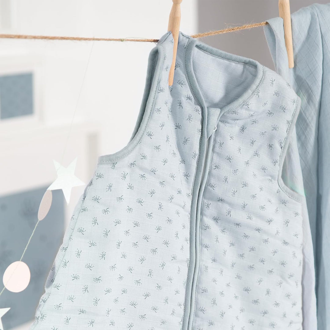 roba Babyschlafsack Lil Planet für Neugeborene - 110 cm - Ganzjahres Schlafsack aus Bio Baumwolle -