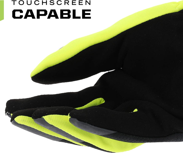 Mechanix Wear FastFit® E5 Handschuhe (Medium, Schwarz/Fluoreszierendes Gelb) M (1er Pack), M (1er Pa