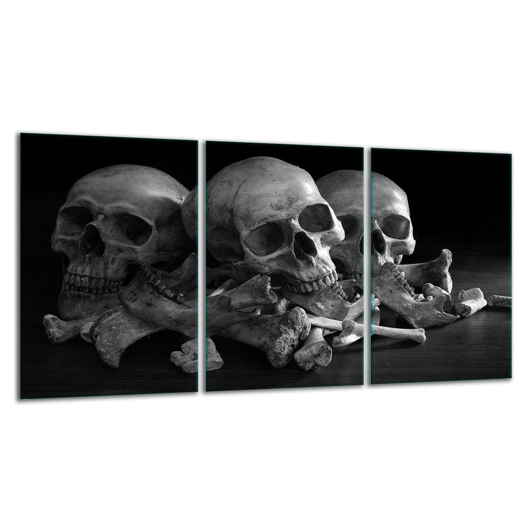 TMK ArtDeko Herdabdeckplatte 3 Teilig 3x30x52 cm - Spritzschutz Herdabdeckung – Herdschutz aus Siche