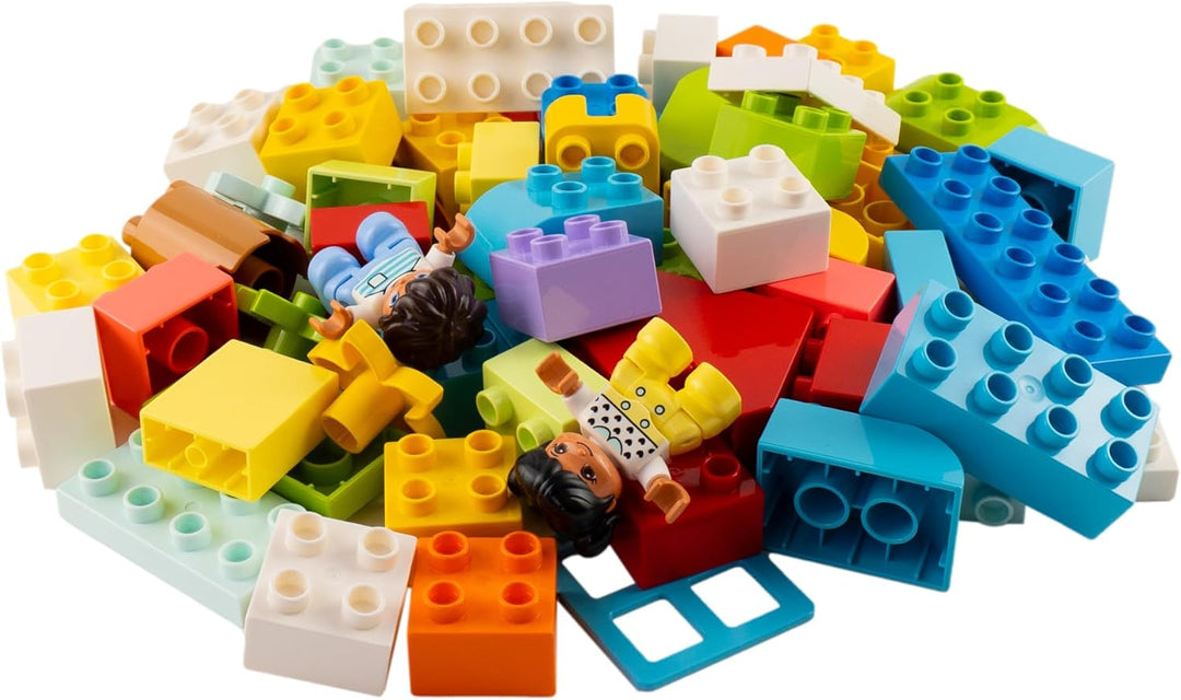 Lego® DUPLO® Steine bunt gemischt - 60 Stück - Basic Steine Bausteine Bausteine-Box - Konstruktionsp