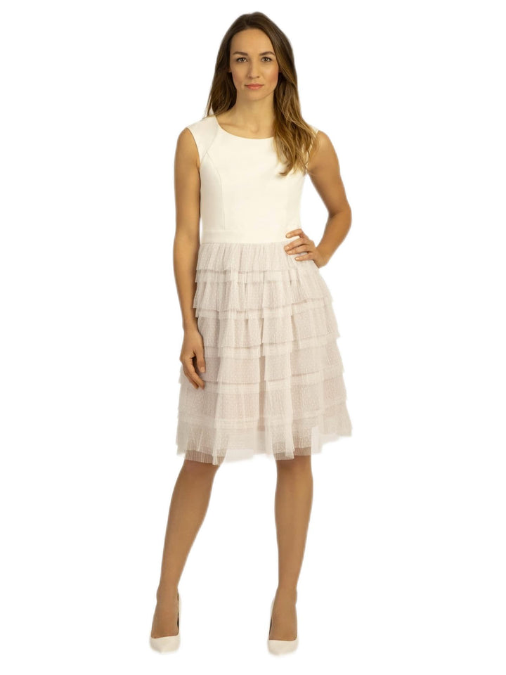 Damen Hochzeitskleid 40 Creme-nude, 40 Creme-nude