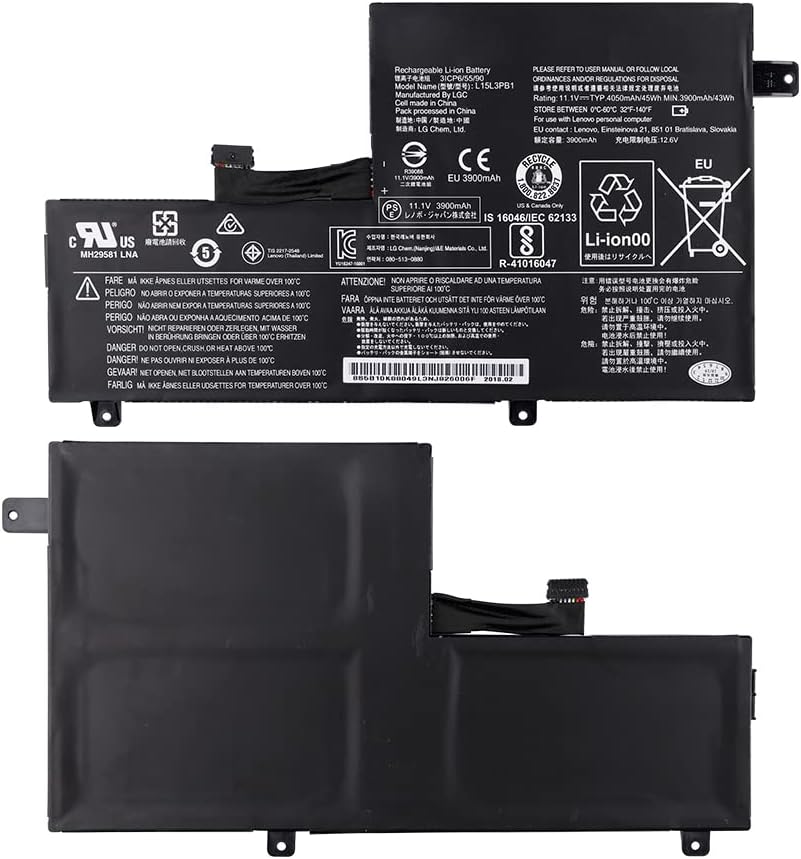 SwarKing Ersatz Akku Kompatibel mit Lenovo Chromebook N22 N23 N23 Yoga N42 300e C330 L15M3PB1 L15L3P