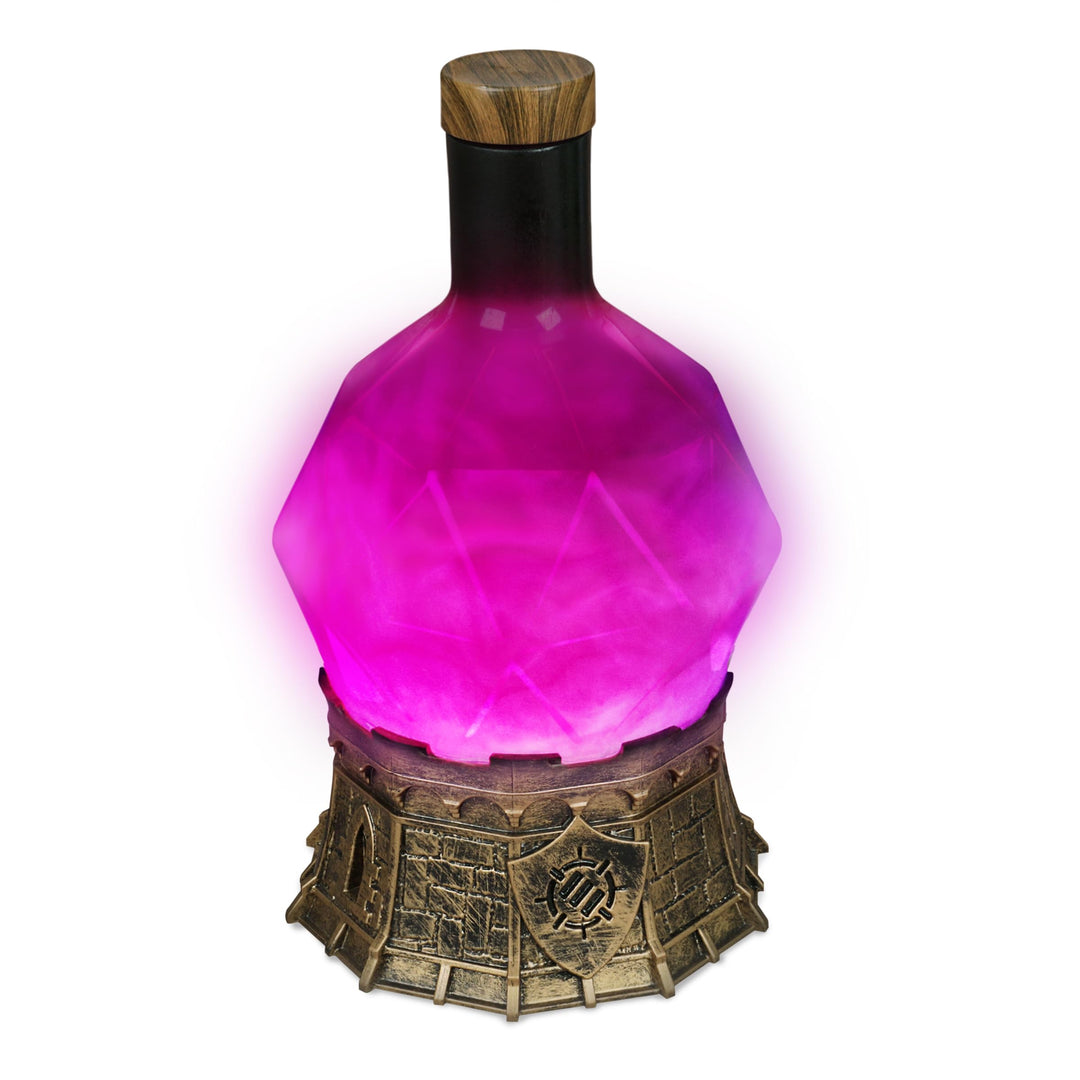 ENHANCE Gaming-Zaubertranklicht mit wirbelndem Elixier - Zaubertrankflasche als Stimmungslicht für T