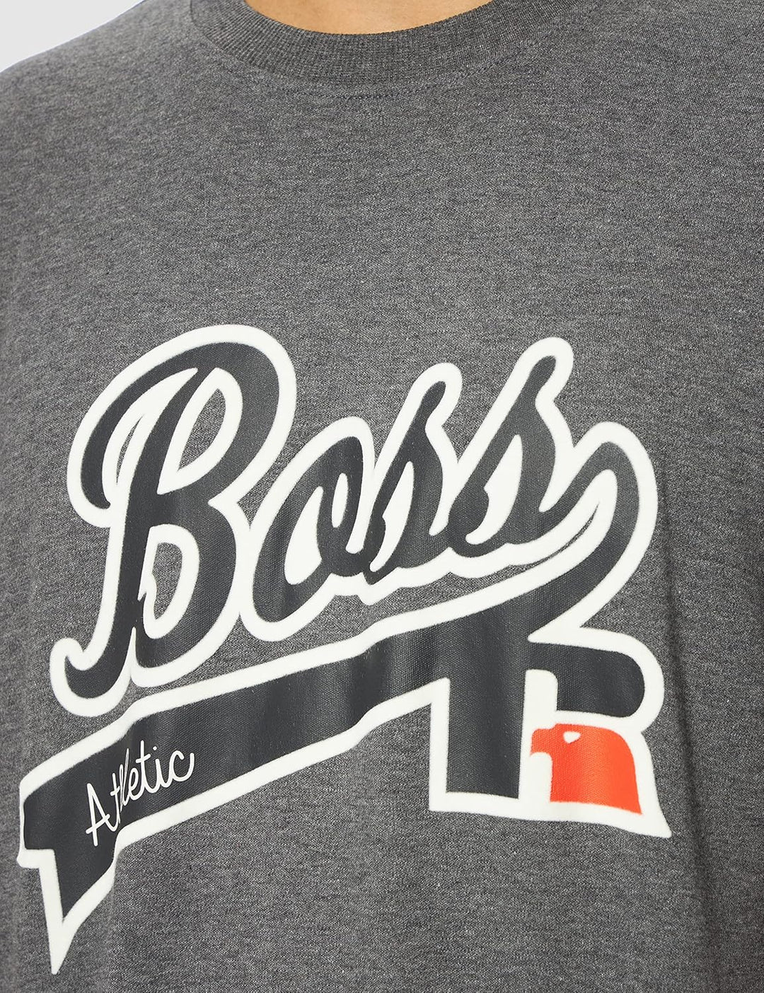 BOSS Herren T-Shirt S Medium Grey30, S Medium Grey30