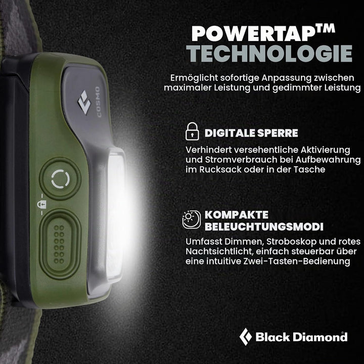 Black Diamond Cosmo 350 Grün, Grün