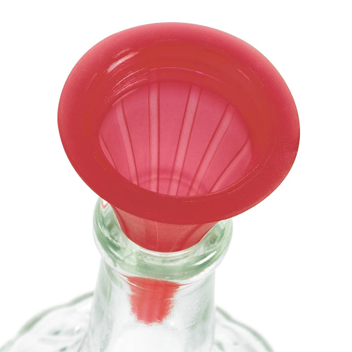 Cuisipro Universaltrichter Küchenhelfer, Silikon, rot 1 Rot, 1 Rot