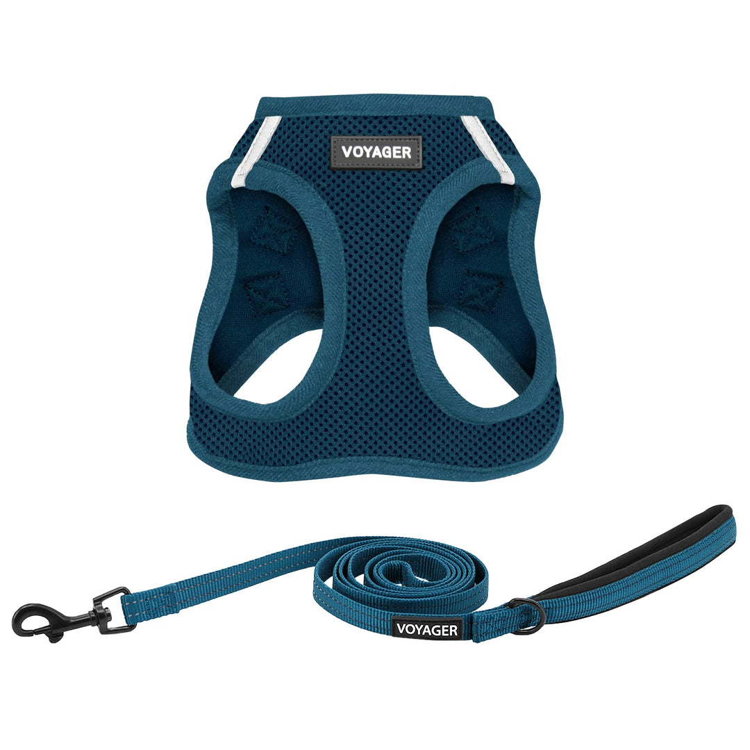 Best Pet Supplies Voyager Step-in Air, Allwetter-Mesh-Geschirr und reflektierendes Hundegeschirr, 1,