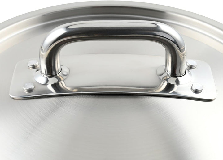 LAGUIOLE, Triplex-Suppentopf 28x17 cm Triplex-Edelstahl 304/Aluminium/430, Fassungsvermögen 10 l, ko