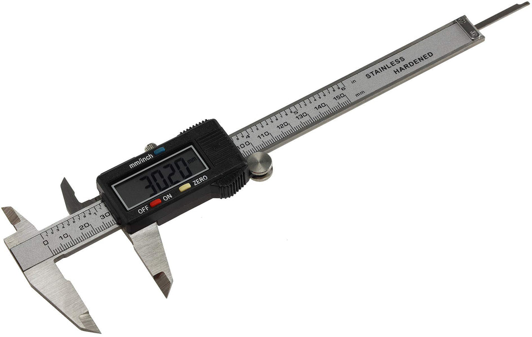Digitale Präzisions Messschieber 150mm / 6 Zoll Messen von Abständen Durchmesser Tiefenmass Innenmas