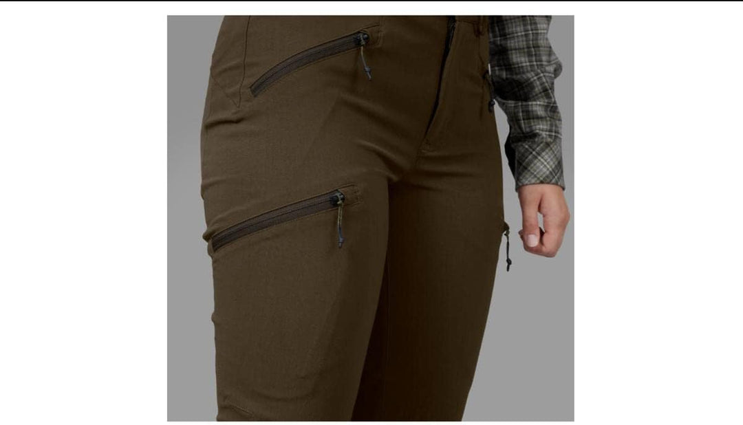 Seeland Damen Hose Larch Stretch 42 Grün, 42 Grün