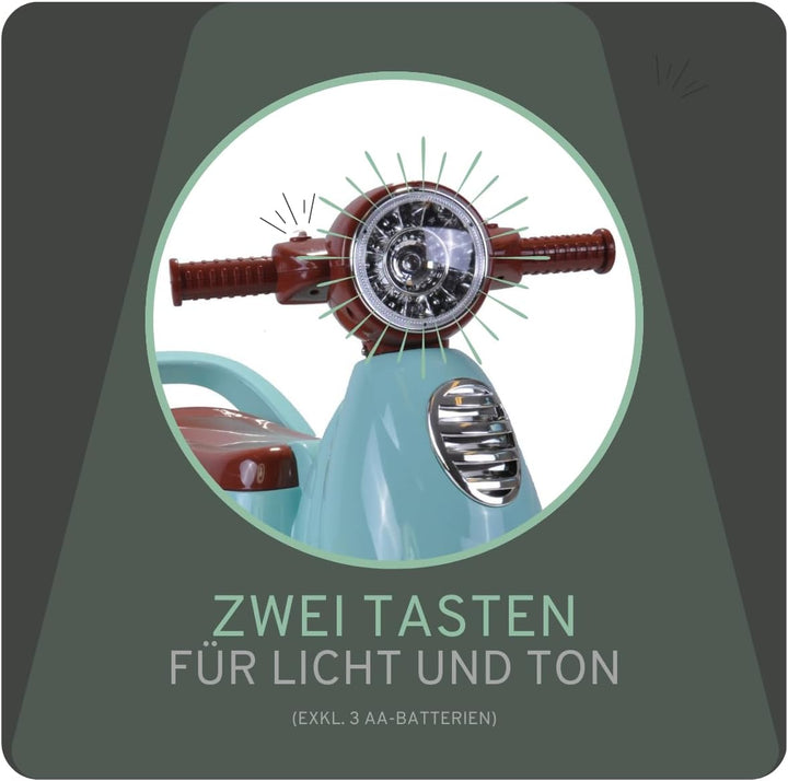 Bandits & Angels Retro Rutscher ab 1 Jahr (Retro Minze), Retro Minze