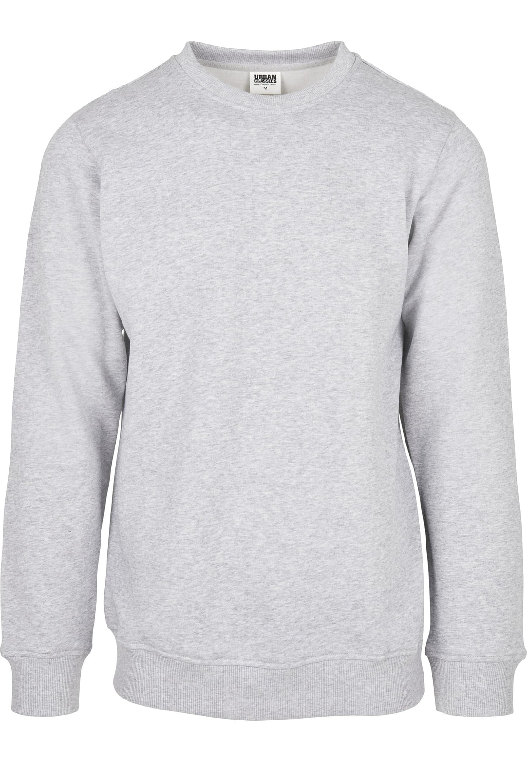 Urban Classics Herren Organic Basic Crew L Grau, L Grau