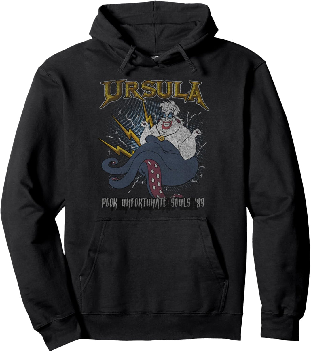 Disney The Little Mermaid Ursula Distressed Unfortunate Soul Pullover Hoodie