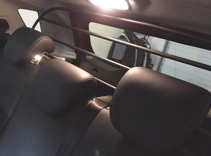 ERGOTECH Trenngitter Hundegitter kompatibel mit Ford Ecosport, RDA65HBG-S, für Hunde und Gepäck