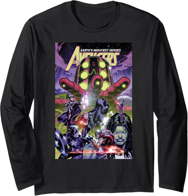 Marvel Mightiest Avengers Comic Cover Langarmshirt