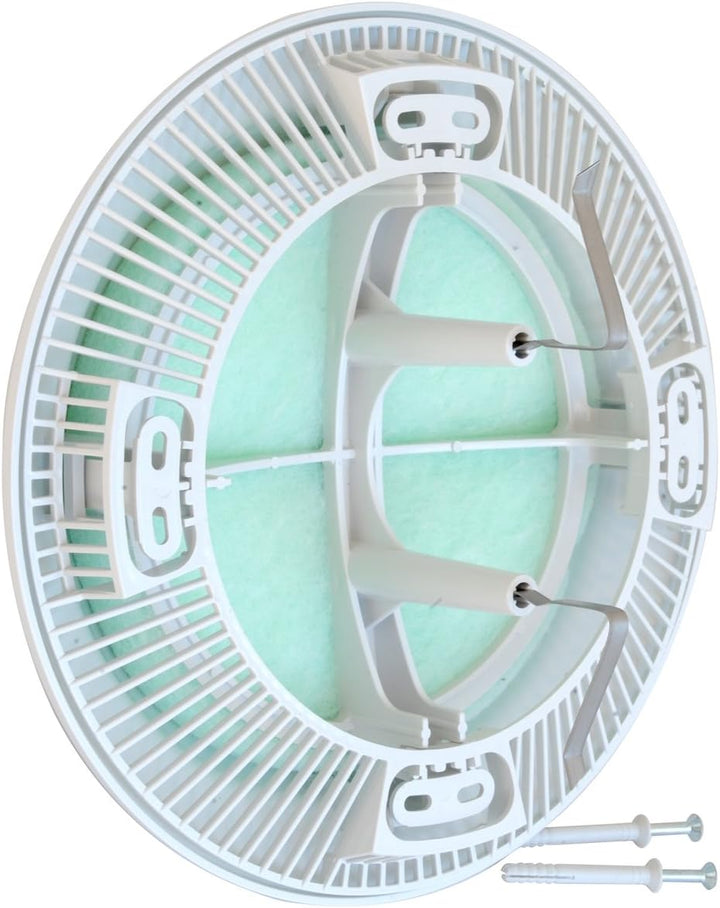 La Ventilation UFOB UFOBX Schalldämpfer für Löcher, weiss, Ø 230 mm ø 230 mm Bianco, ø 230 mm Bianco
