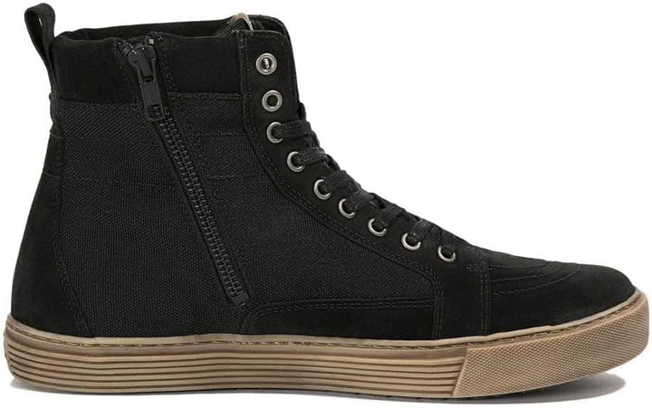 John Doe Neo Sneaker Damen Motorradschuhe - Wasserdicht - Leder - Schwarz 38 EU Schwarz Braun, 38 EU
