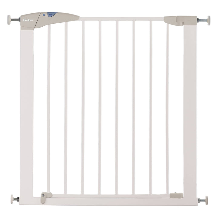 Munchkin Lindam Türgitter für Babys, ausziehbares Türschutzgitter & Treppenschutz zum Klemmen, ideal