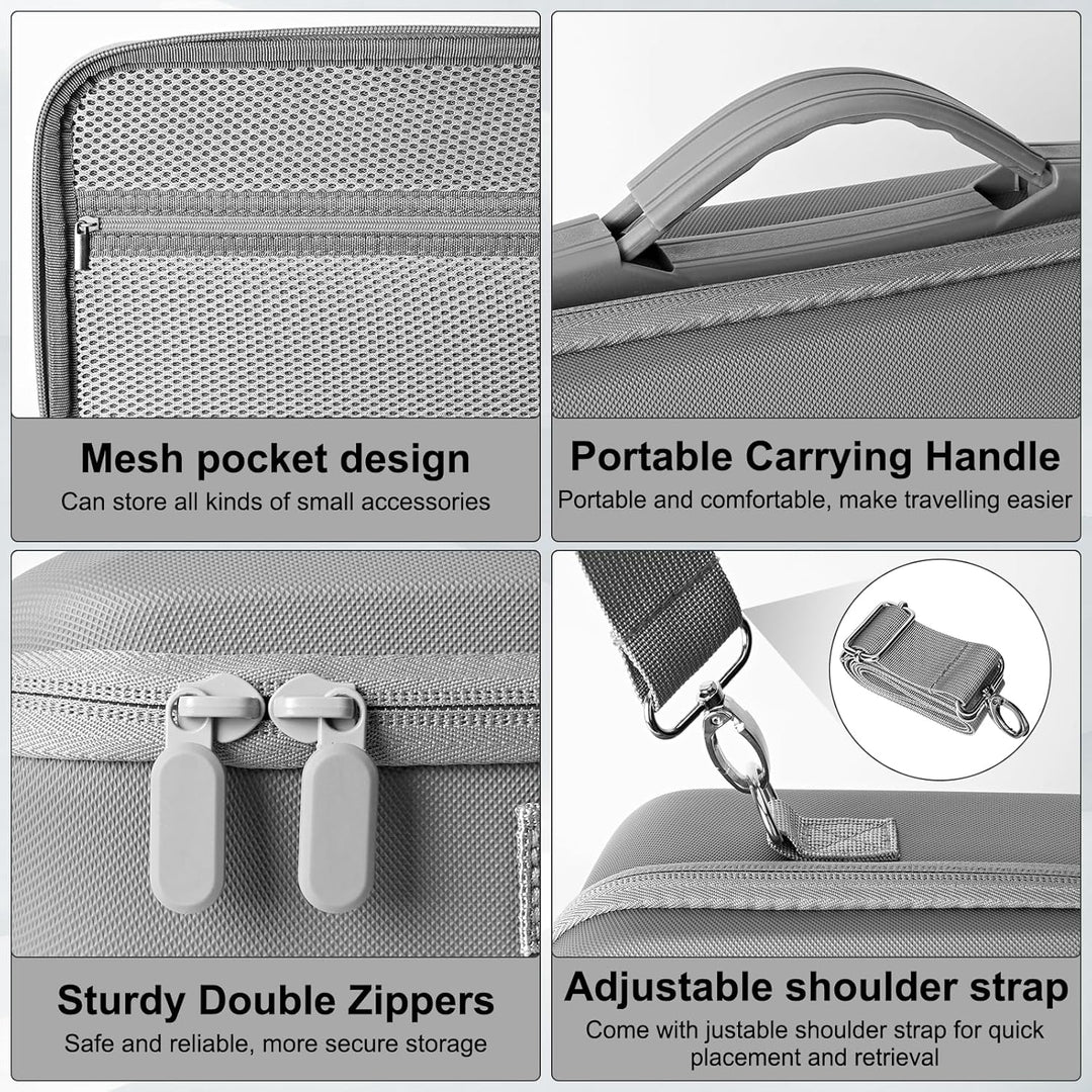 Tasche für DJI NEO 2, Tragbare PU Leder Tragetasche für DJI NEO 2 Fly More Combo Zubehör, Compatible